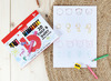 Potloden - kleurpotloden - Bruynzeel Kids - zeshoekig - dik - etui - set van 20 assorti