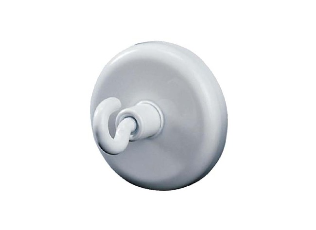 AIMANTS À CROCHET BLANC - Ø 32 MM - SET/5