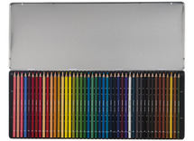 Potloden - kleurpotloden - Bruynzeel Design Colour - zeshoekig - etui - set van 45 assorti