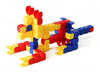 Bouwset - Popular Playthings Klix Cubes - linkblokken - set van 120 assorti