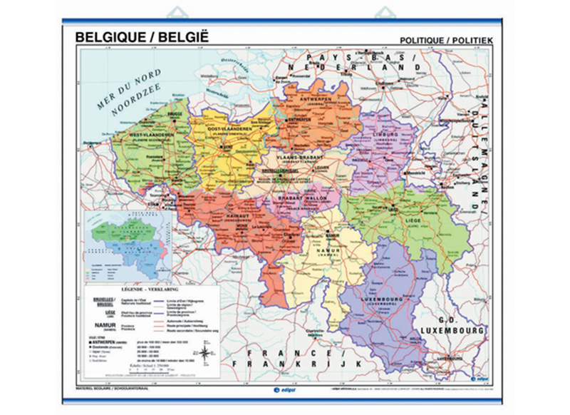 CARTE SCOLAIRE de géographie deux faces de la collection…