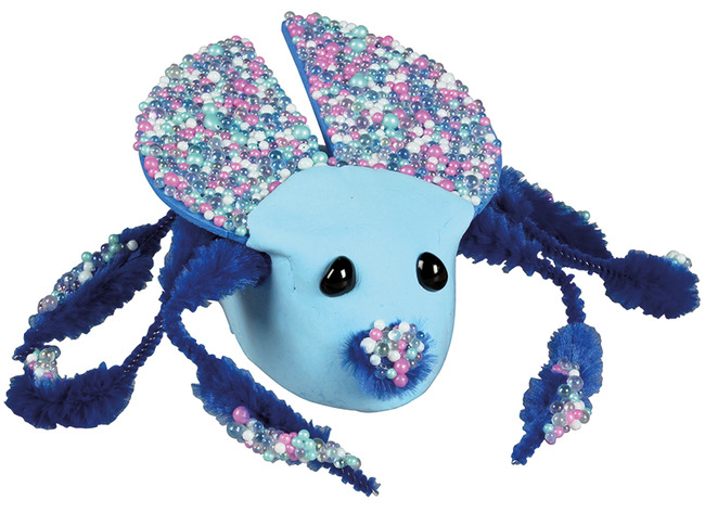 Decoratie - mini pareltjes van glas - pot van 600 g