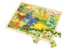 Puzzel - themapuzzel - Viga - dinosauruswereld - 48 stukjes - hout - per stuk