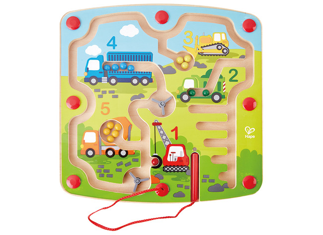 FINE MOTOCYCLETTES - HAPE - VÉHICULES - MAGNÉTIQUE - LABYRINTHE - PAR JEU