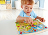 Fijne motoriek - Hape - voertuigen - magnetisch - doolhof - per spel