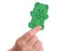 Stickers - foam - sorteer beertjes - set van 400 assorti
