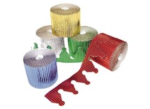 Kronen - verjaardag - ribbelkarton - metallic - set van 5 assorti