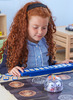 Robot - Blue-bot - transparant - leren programmeren - met oplaadstation - voordeelpakket - set van 6