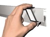RAIL - INFO - 100 CM - WIT