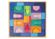 Open-ended - Grimm's - bouwblokken 1001 nachten - kasteel - hout - set van 54