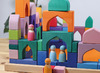 Open-ended - Grimm's - bouwblokken 1001 nachten - kasteel - hout - set van 54