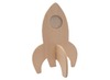 Fotokaders - raket - hout - set van 12