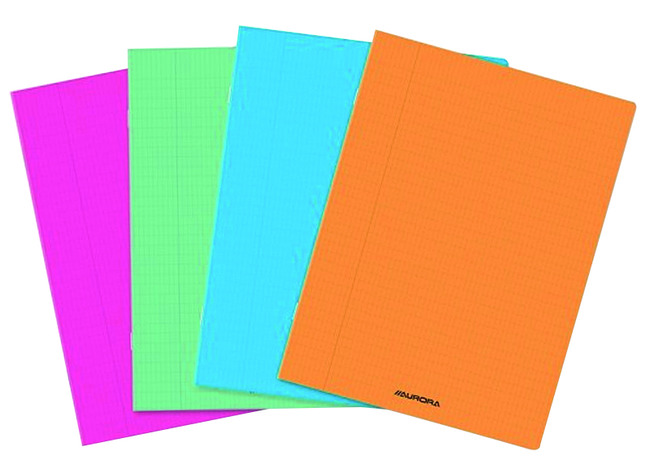 CAHIER PLASTIFIE - A4 - 36 FEUILLETS