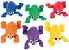 Spel - werpspel - Spordas - kikker - pittenzak - set van 6 assorti