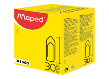 Papierklemmen - paperclips - Maped - 30 mm - set van 1000