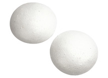 Isomo/styropor - ronde platte vormen - 7,5 cm diameter - set van 10