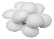 Figuren - piepschuim - ufo - 75 mm - set van 10