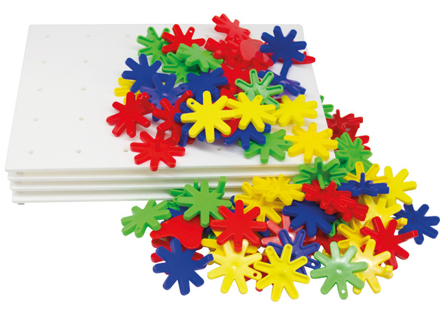 Bouwset - Girasol - legbord - girasol - set van 72 assorti