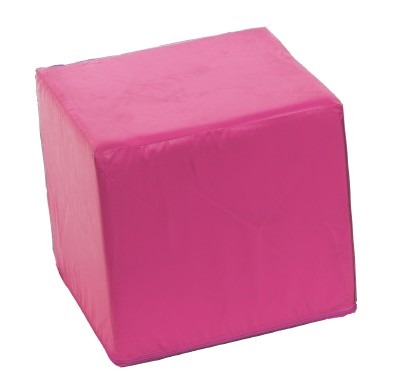 Cube Dassise En Mousse, H 35 Cm