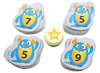 Spel - rekenspel - Akros Friends Of 10 - tellen tot 10 - monsters - per spel