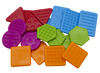 Voelen - reliëftegels - Learning Resources - Tac-Tiles - voelzakje - sensorisch - per set