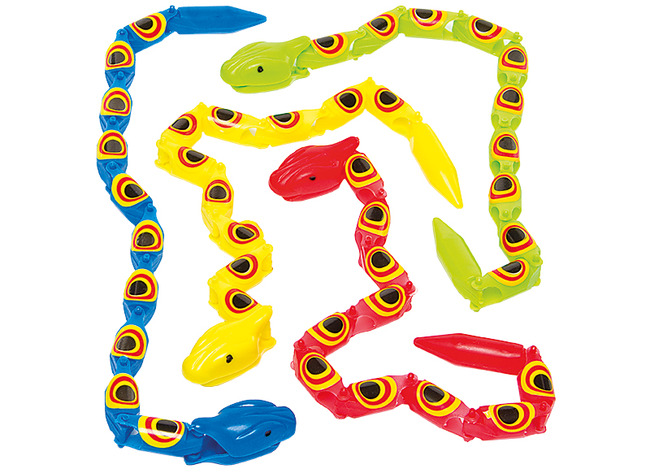 Presentje - Wiebelende Slangen - Set Van 10