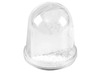 Decoratie - sneeuwbol - schudbol - plastic - 6,5 cm - set van 4