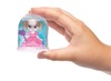 Decoratie - sneeuwbol - schudbol - plastic - 6,5 cm - set van 4