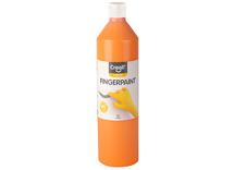Verf - vingerverf - Creall Fingerpaint - 750 ml - oranje - per stuk
