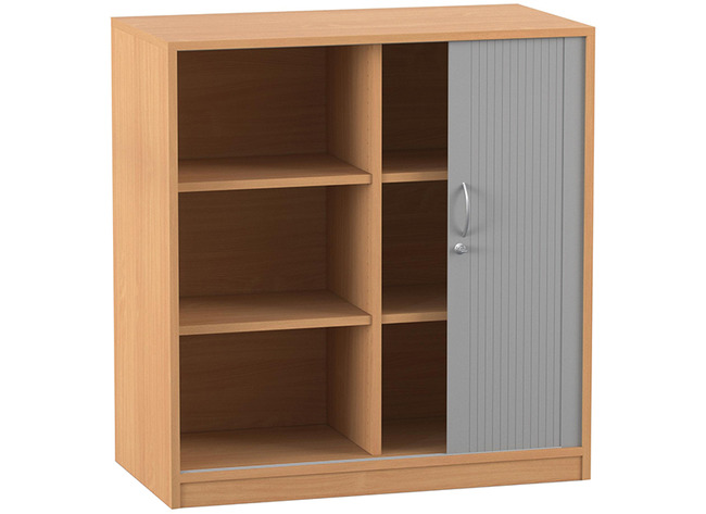 ARMOIRE EN BOIS - PORTE VOLET - AVEC SOCLE