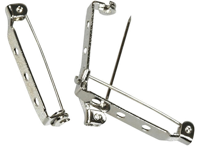 Juwelen - brochespelden - metaal - set van 30