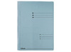 Mappen - opbergmap - Esselte - A4 - karton - met glijders - blauw - per stuk