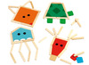 Kleur en vorm - Djeco - Stick Basic - puzzelsticks - per spel