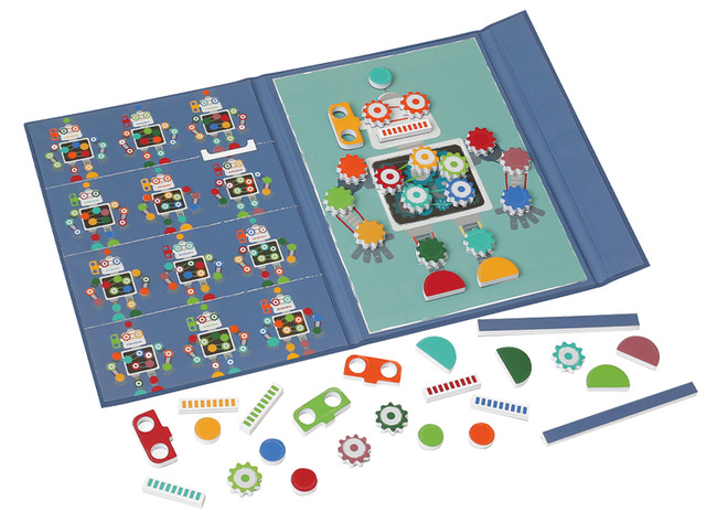 Spel - kleur en vorm - Scratch Edulogic - robot - magnetisch - per spel