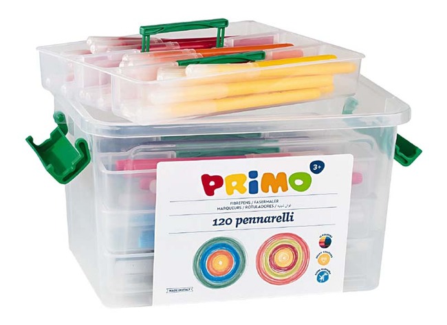 MARQUEURS FINS PRIMO - EMBALL. SCOLAIRE - SET/120