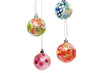 Kerstbal - wit - 6 cm diameter - kunststof - set van 20