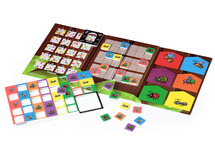 Denkspel - Miniland - Crazy Sudoku - magnetisch - sudokupuzzel - kleur en vorm - per stuk