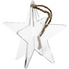 Hangers - kerst - kunststof - set van 3