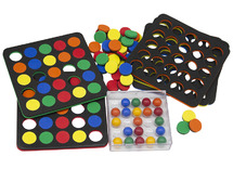 Denkspel - Speedy Match - nabouwen - kleur en vorm - per spel