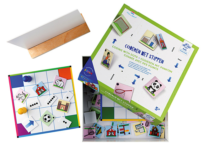 Programmeren - coderen met stippen - codeerspel - per spel