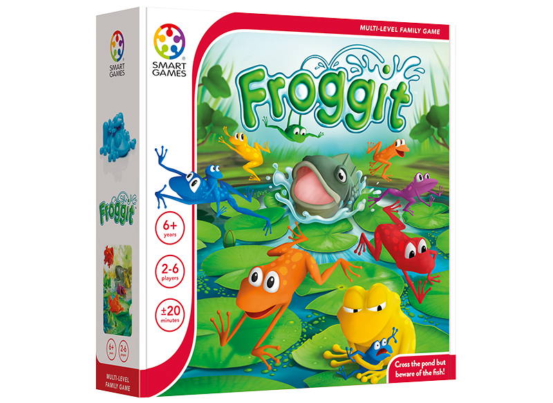 Commissie Geletterdheid Uitgestorven Spel - SmartGames - Froggit - gezelschapsspel - denkspel - per spel - Baert