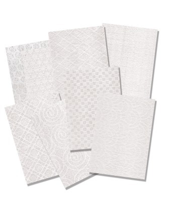 CREA-PAPIER - TEXTUUR - SET VAN 24