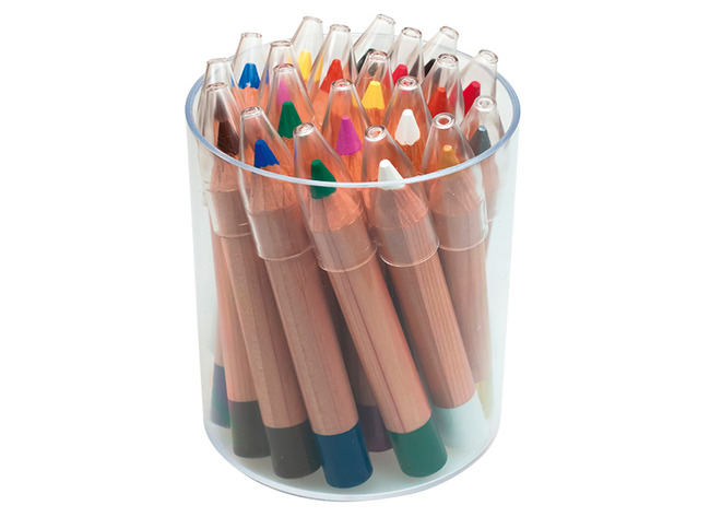Schmink - schminkpotloden - set van 18 assorti