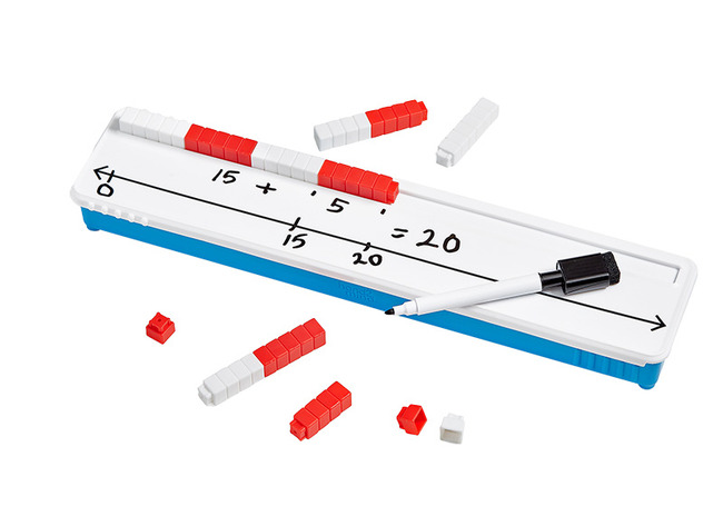 Getallenlijn - rekenblokken - Hand2Mind Open Number Line - whiteboard - rekenen - per set