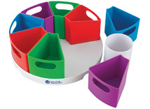 Opbergen - Learning Resources CreateaSpace Storage Center - opbergpotjes - dienblad - per set