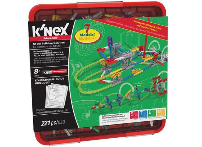 Bouwset - K'nex - techniek - bouwbruggen - wielen - per set