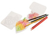 Krasplaten - Royclo - bladeren - bos - set van 16 assorti