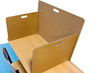 Concentratiescherm - Study Buddy - 3-luikscherm - stevig karton - set van 10