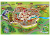 Speelmat - droomwereld - burcht, boerderij, dierentuin, piraten en meer - 100 x 150 cm - per stuk