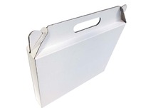 Koffertje - draagkoffertje - karton - A4 - blanco - set van 10